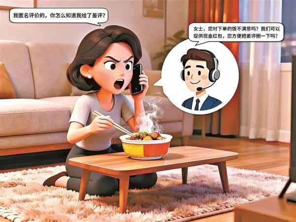 匿名给差评还被精准定位？