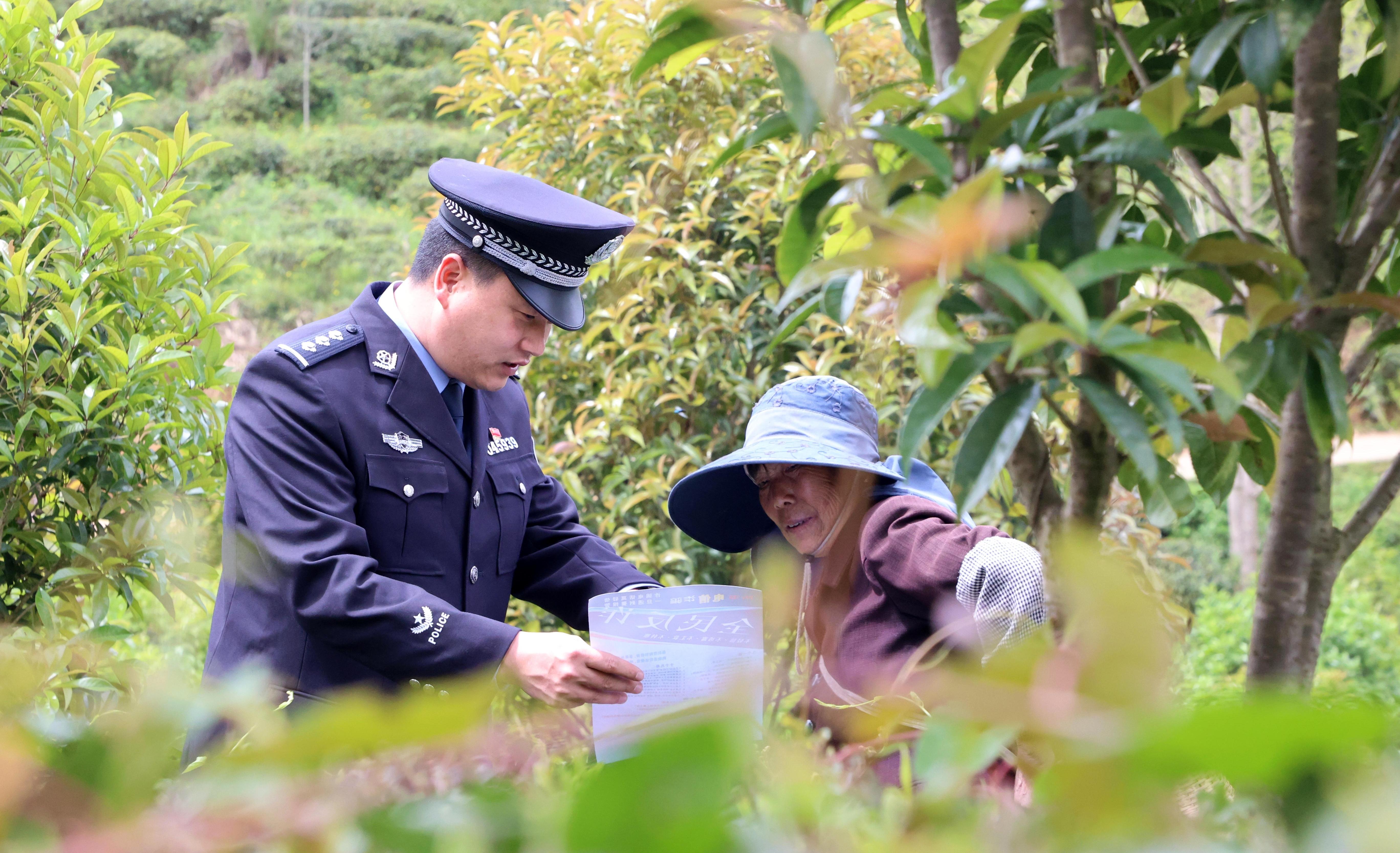 贵州普定公安多措并举筑牢春耕生产安全防线