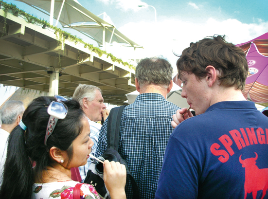 Nearly 4.25 million overseas visitors of the Shanghai World Expo. Photo by Ma Xia