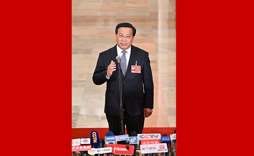 农业农村部部长韩俊接受媒体采访
