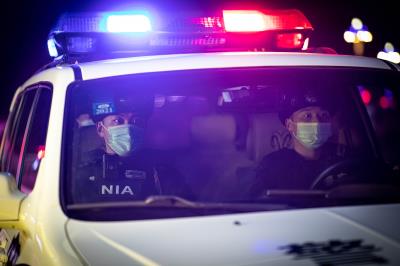 春节的夜里 不灭的警灯