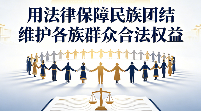 用法律保障民族团结维护各族群众合法权益