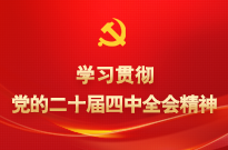 学习贯彻党的二十届四中全会精神
