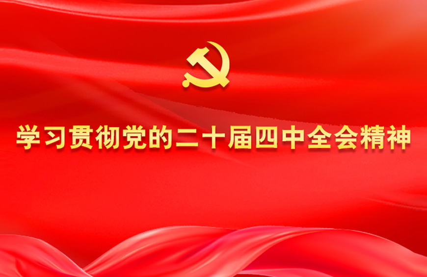 学习贯彻党的二十届四中全会精神