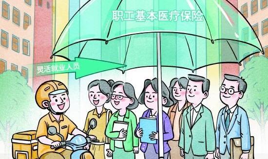 医疗保障法鼓励灵活就业人员参加职工基本医保