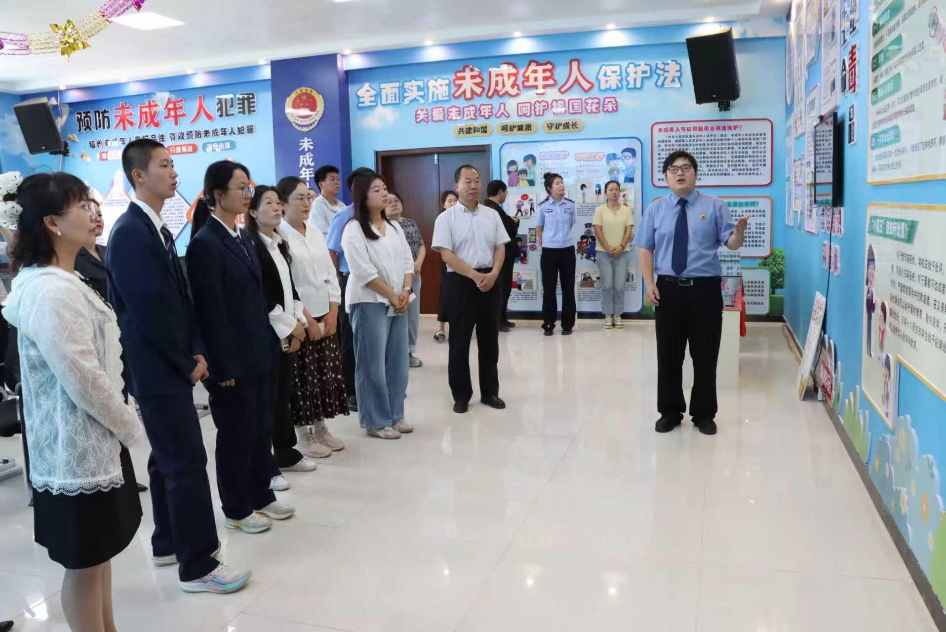 新疆兵团第二师铁门关市检察院：“渠犁春晓”守护“少年的你”