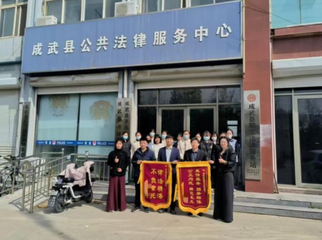 山东成武：为“薪”护航 助力讨薪路