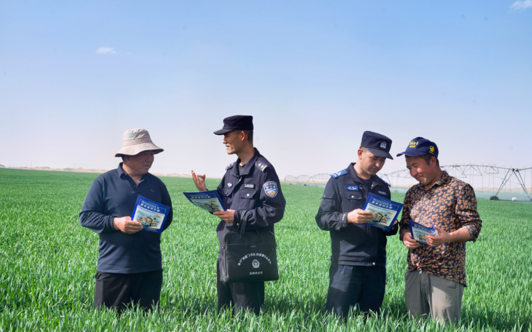 新疆兵团第十四师公安局：深耕“踏青”警务 筑牢平安防线