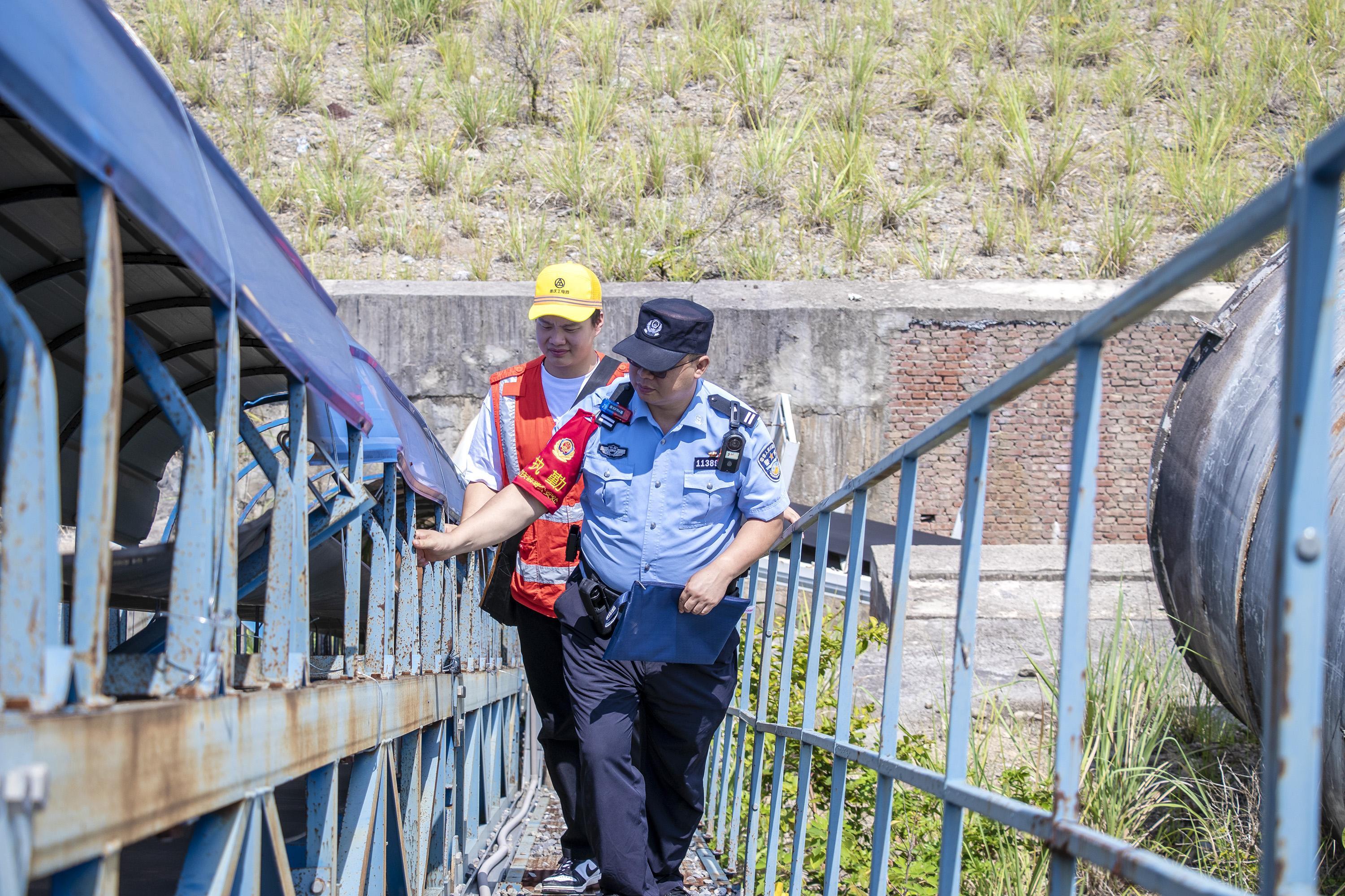 铁路公安立体巡防护安全