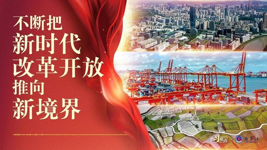 学习原声｜不断把新时代改革开放推向新境界