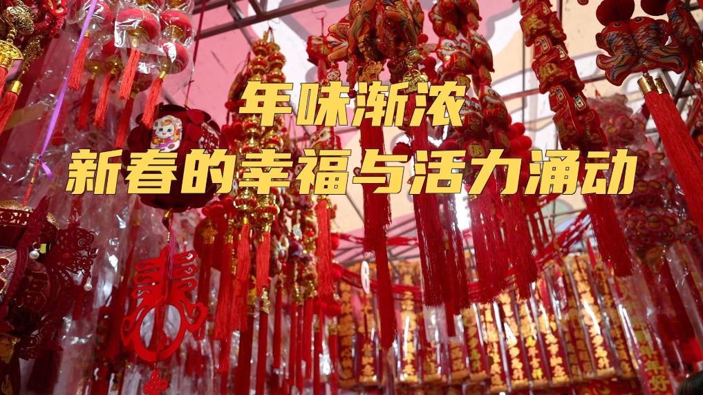 新春的幸福与活力涌动
