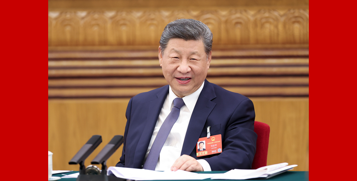 習近平參加江蘇代表團審議