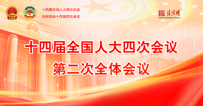 十四届全国人大四次会议第二次全体会议