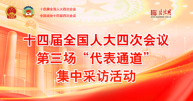 第三场“代表通道”集中采访活动