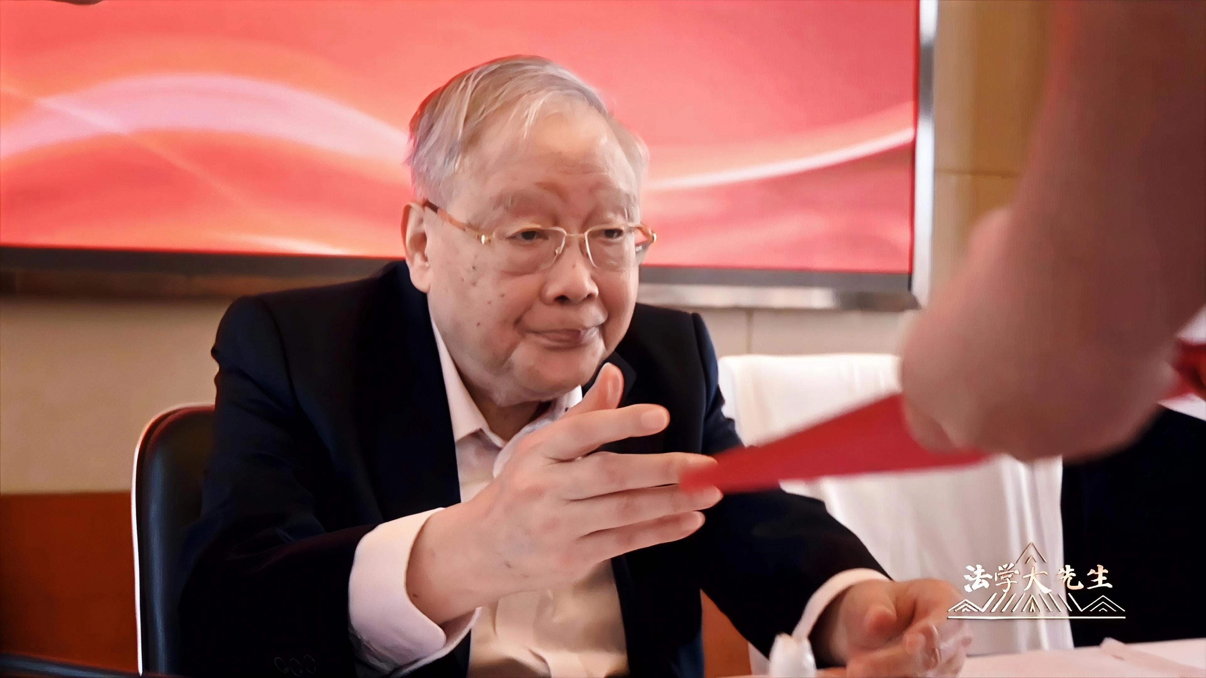 陈光中：拿出毕生积蓄培育青年学子