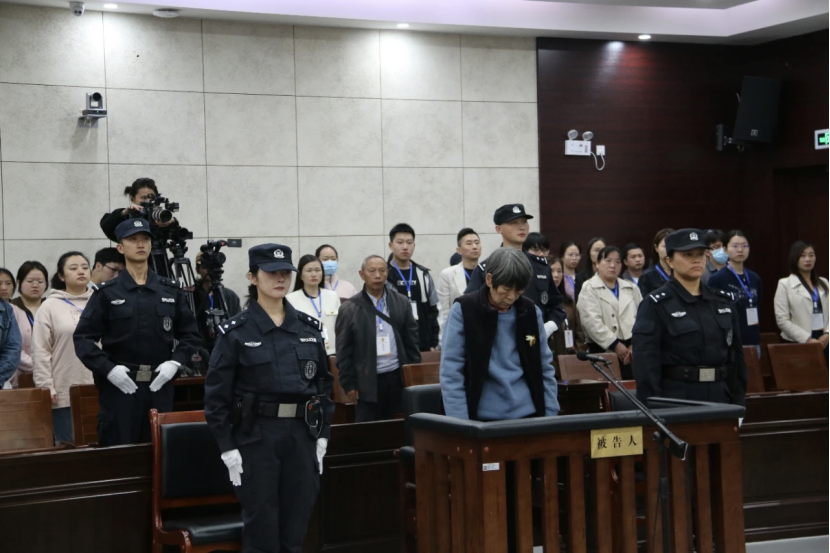 图3 2024年10月25日,贵州省贵阳市中级人民法院对贵州省高级人民法院发回重审的被告人余华英犯拐卖儿童罪一案一审公开宣判.png 图3 2024年10月25日,贵州省贵阳市中级人民法院对贵州省高级人民法院发回重审的被告人余华英犯拐卖儿童罪一案一审公开宣判.png